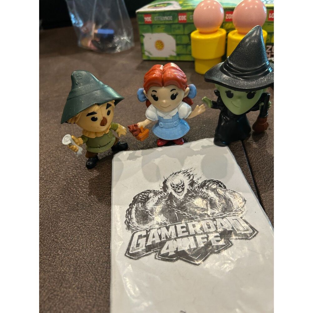 2013 McDonald's 75th Annivesary Wizard of Oz Set of 3 Figures Plastic